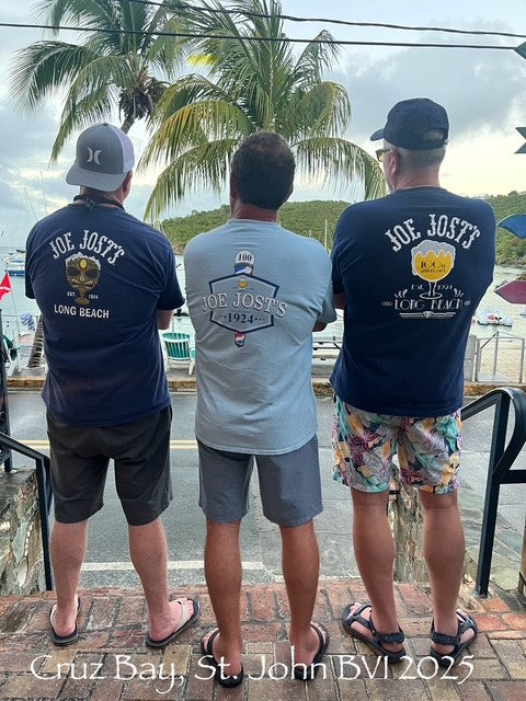 Joe Jost's shirt, around the world