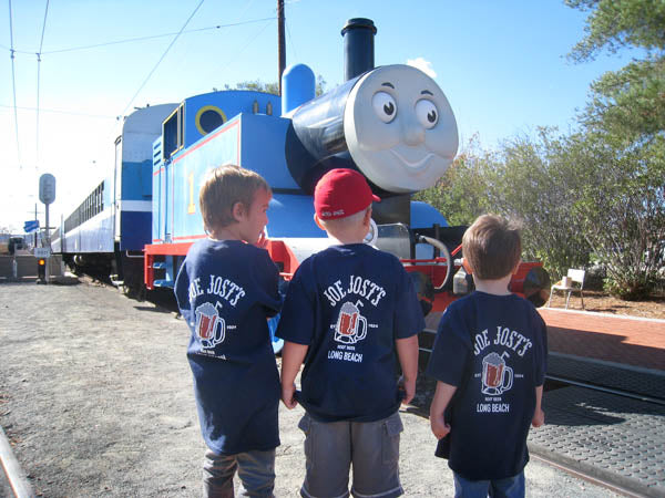 Joe Jost's customer of the month, December 2012, Grandpa and the grandsons
