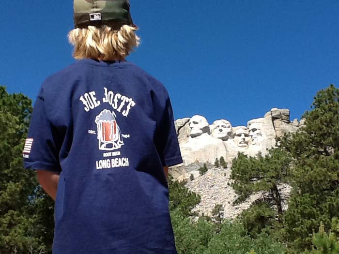 Joe Jost's customer of the month, March 2015, Mount Rushmore