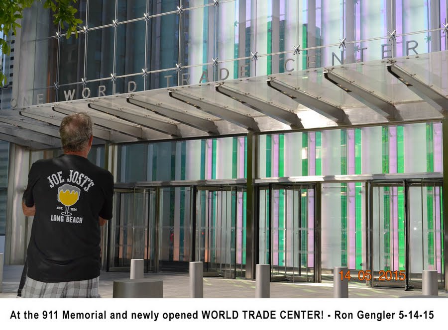 Joe Jost's shirt, 9/11 Memorial, New York