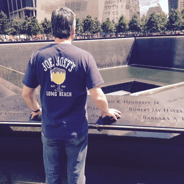 Joe Jost's customer of the month, September 2015, 9/11 Memorial, New York