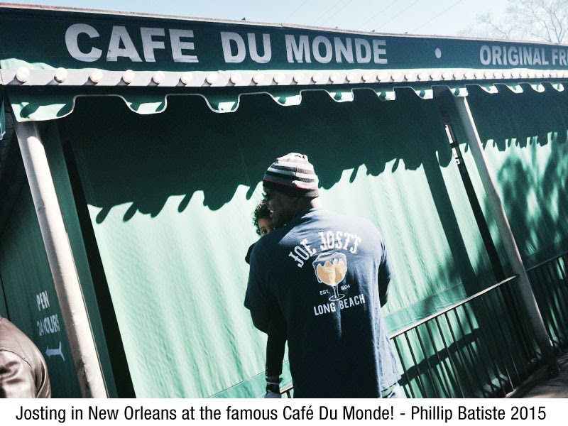 Joe Jost's shirt, Cafe du Monde, New Orleans