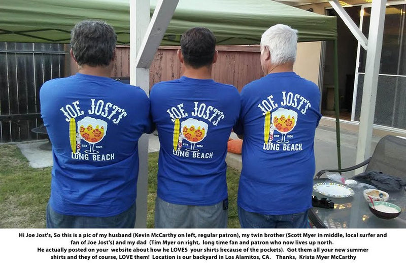 Joe Jost's shirt, Los Alamitos, California