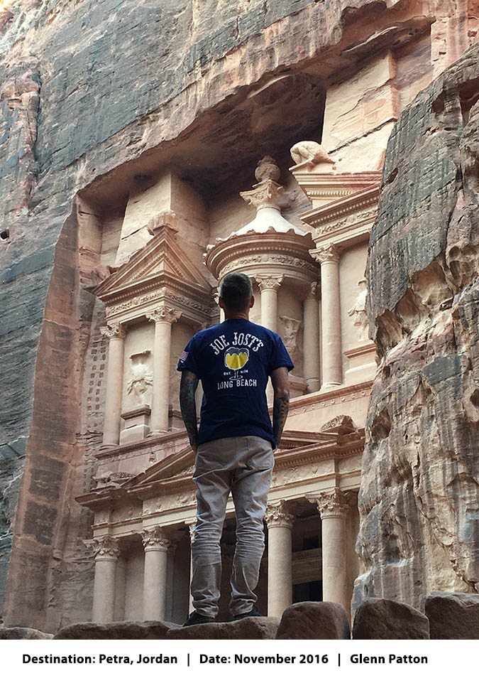 Joe Jost's shirt, Petra, Jordan