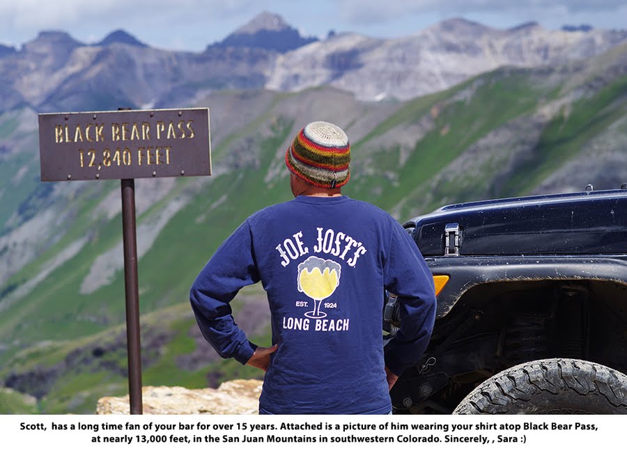 Joe Jost's shirt, San Juan Mountains, Colorado