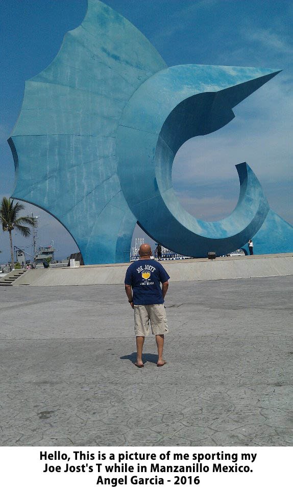 Joe Jost's shirt, Manzanillo, Mexico