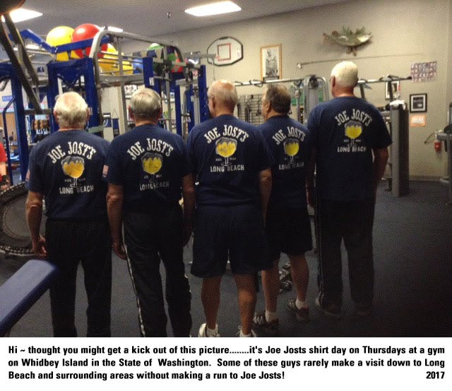 Joe Jost's shirt, Whidbey Island, Washington