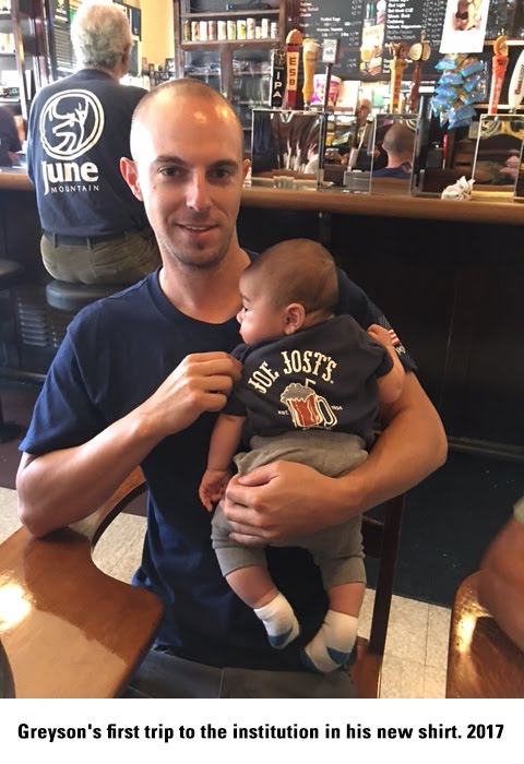 Joe Jost's shirt, around the world