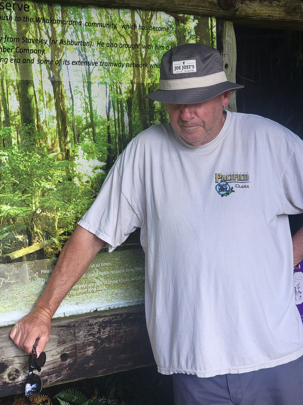 Joe Jost's shirt, around the world