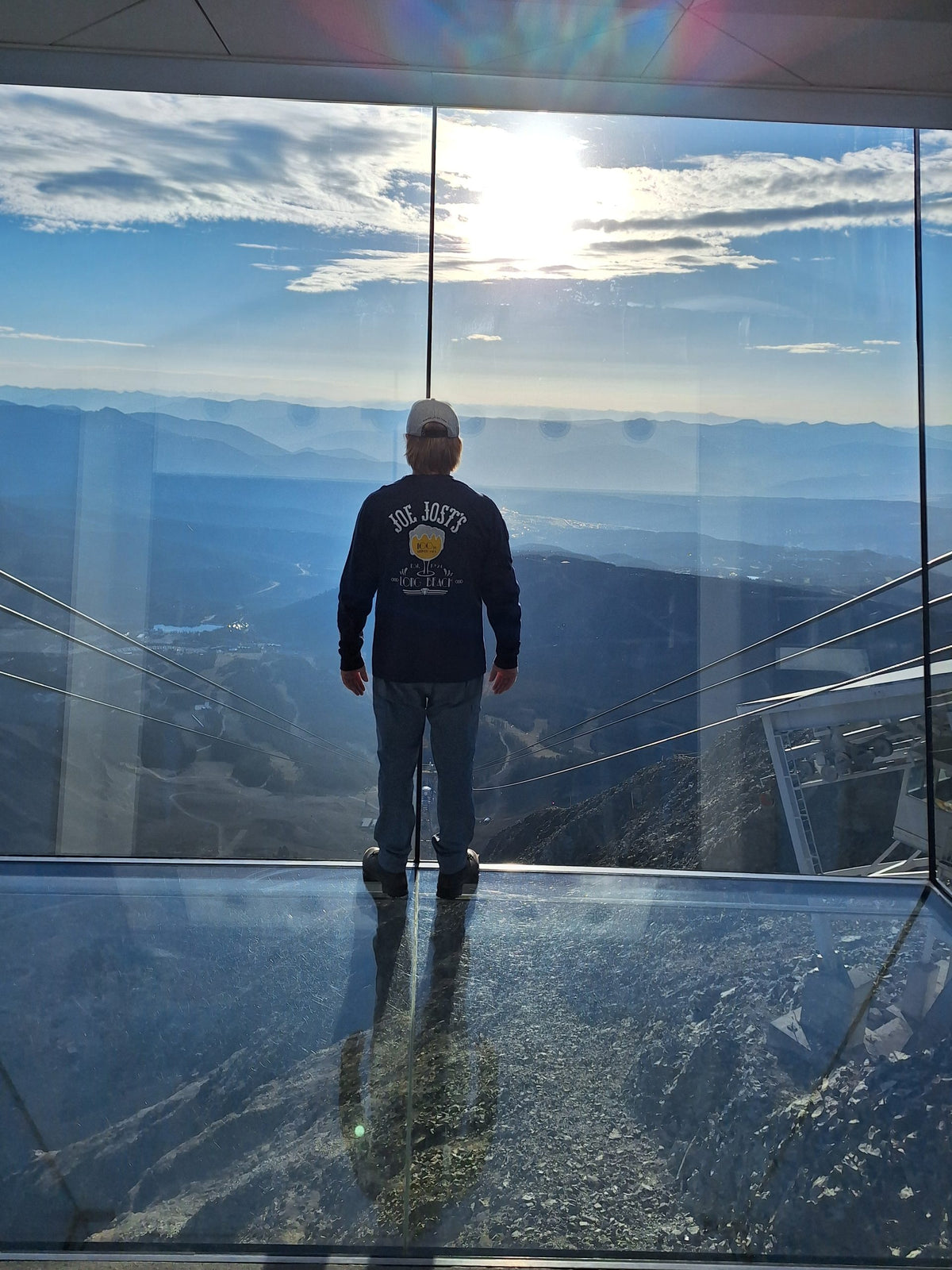Joe Jost's customer of the month, October 2026, Top of Lone Peak, 11,166 feet, Big Sky, Montana