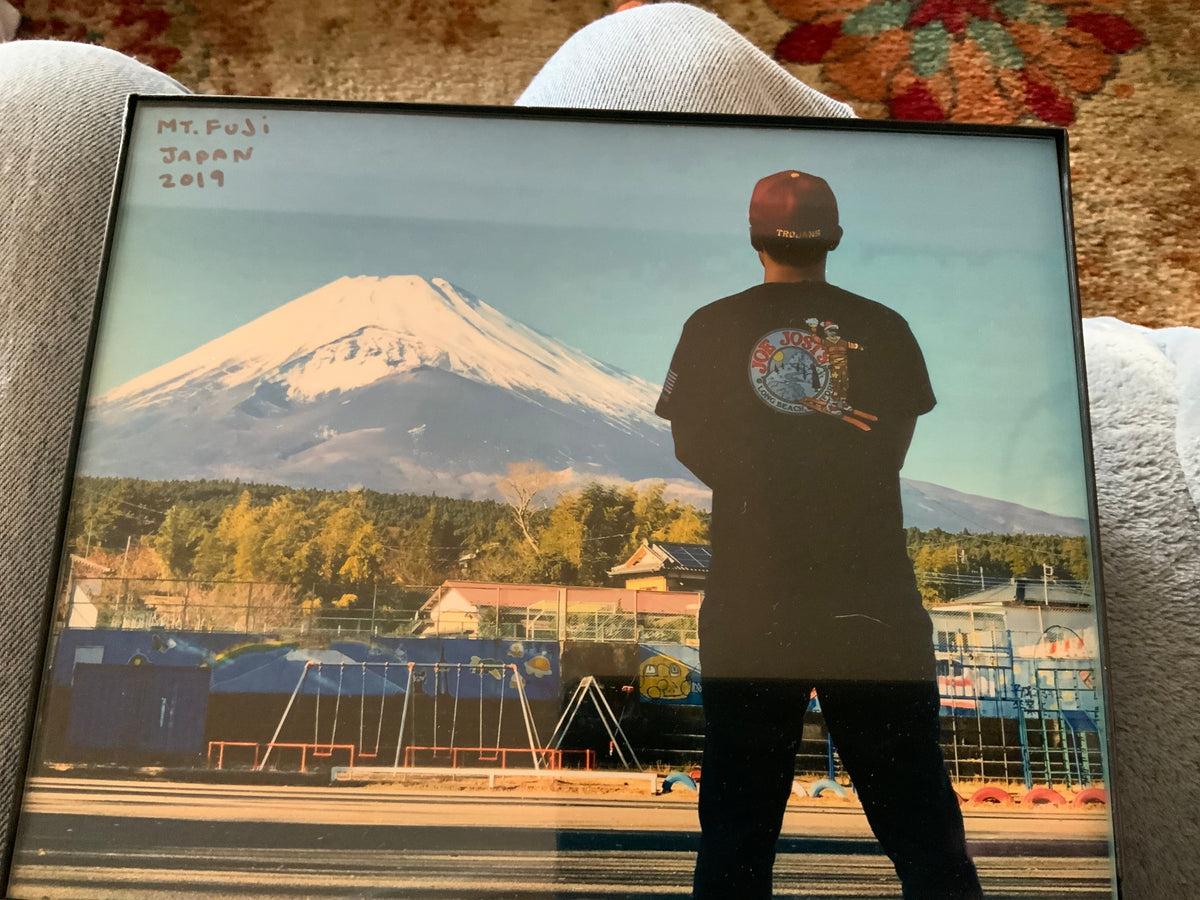 Joe Jost's shirt, around the world