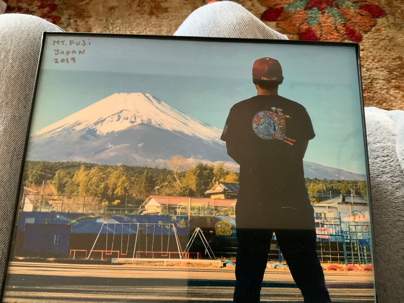 Joe Jost's shirt, around the world