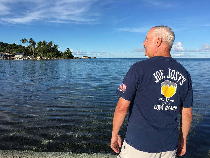 Joe Jost's shirt, around the world