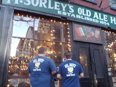 Joe Jost's shirt, around the world