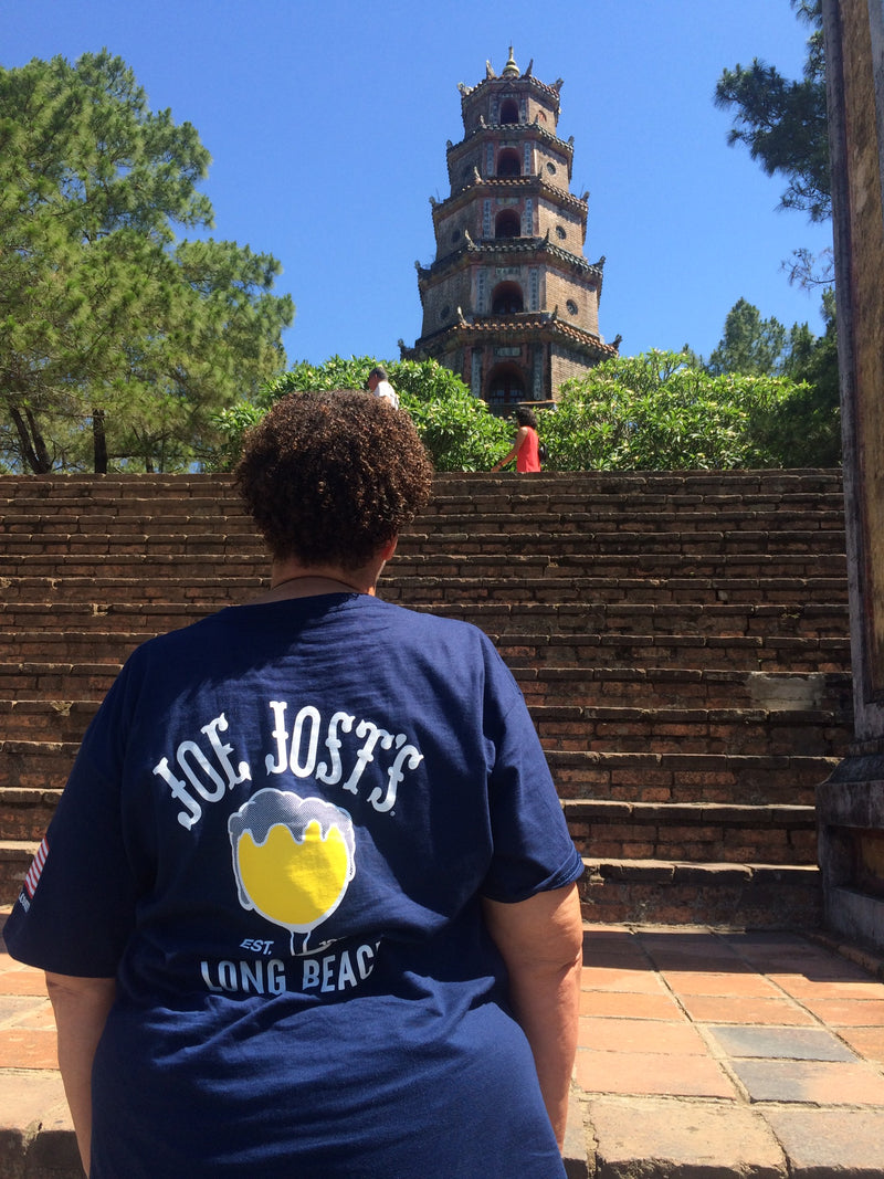 Joe Jost's shirt, around the world