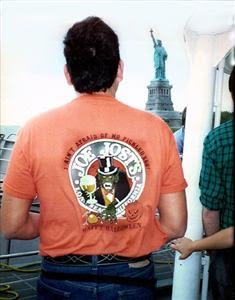 Joe Jost's shirt, around the world