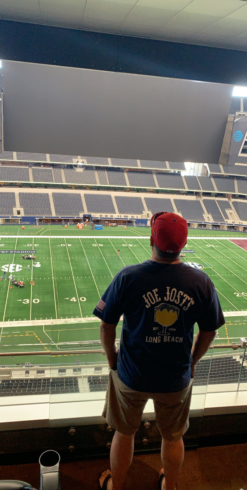 Joe Jost's shirt, around the world