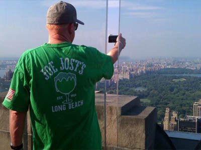 Joe Jost's shirt, around the world