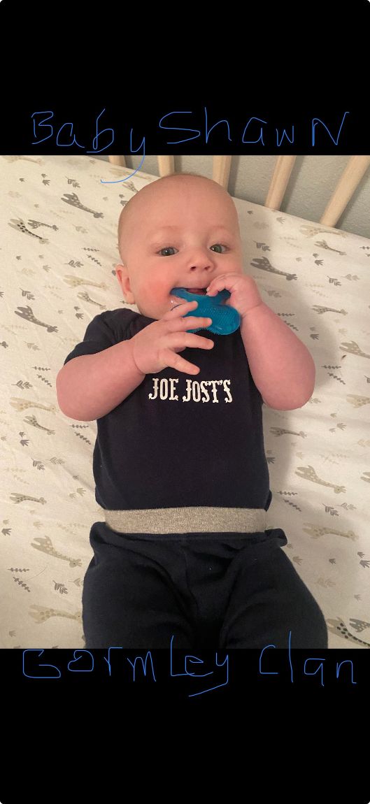 Joe Jost's shirt, Baby Shawn