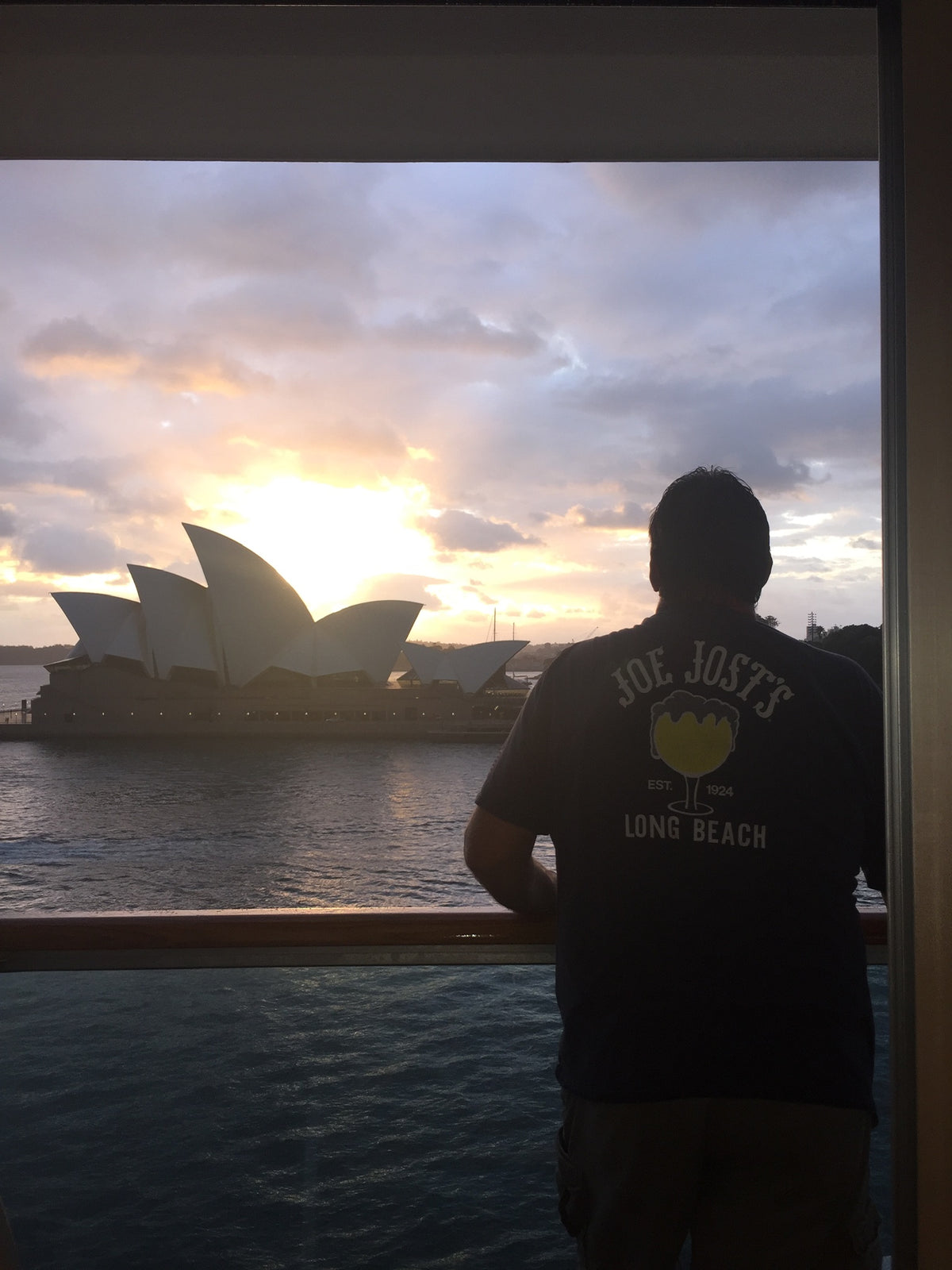 Joe Jost's shirt, around the world