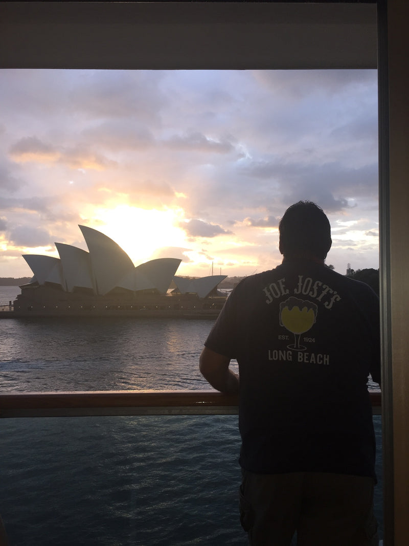 Joe Jost's shirt, around the world