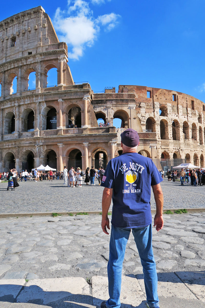 Joe Jost's shirt, Rome, Italy