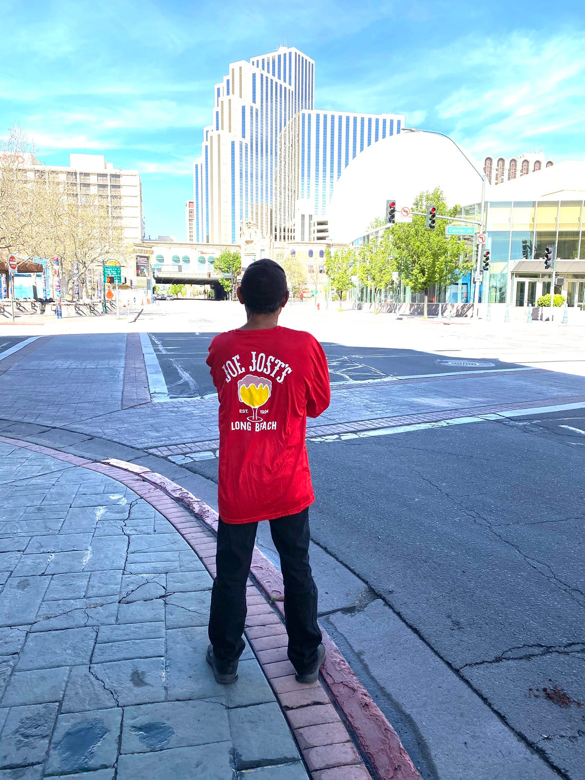 Joe Jost's shirt, around the world
