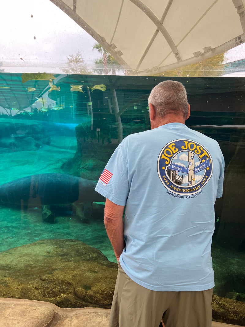 Joe Jost's shirt, around the world