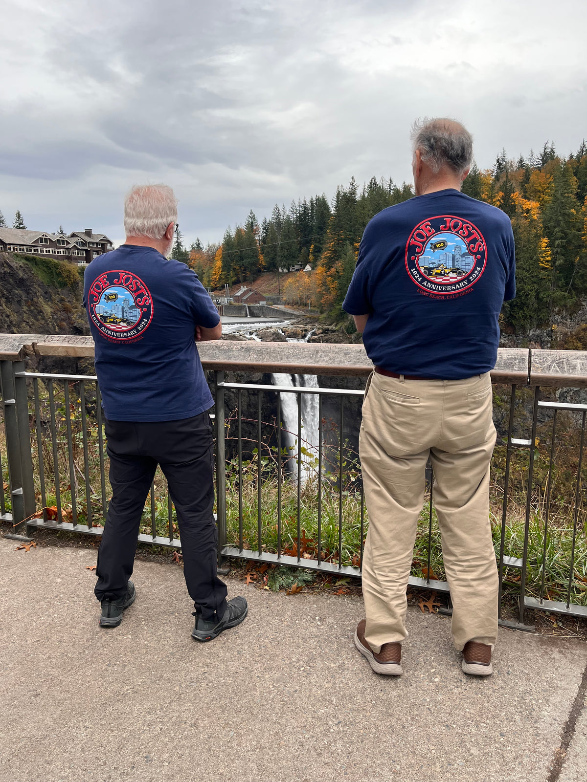 Joe Jost's shirt, around the world