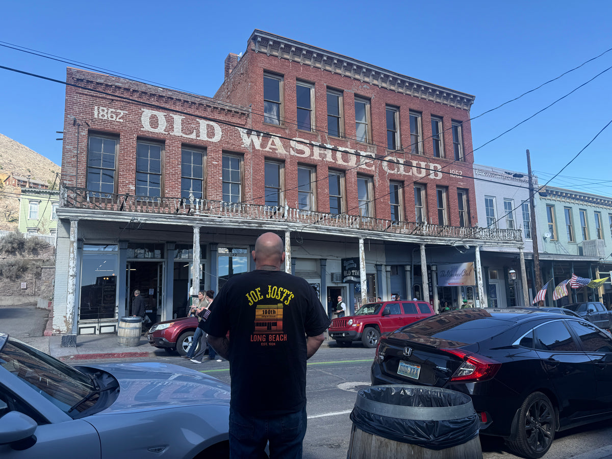 Joe Jost's shirt, around the world