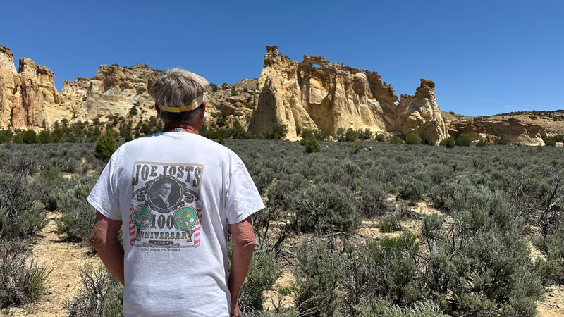 Joe Jost's shirt, around the world