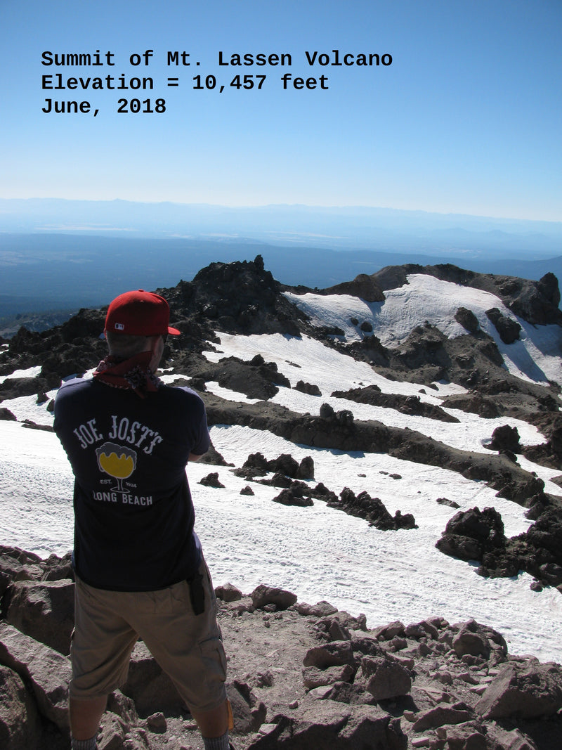 Joe Jost's shirt, Mt. Lassen, California