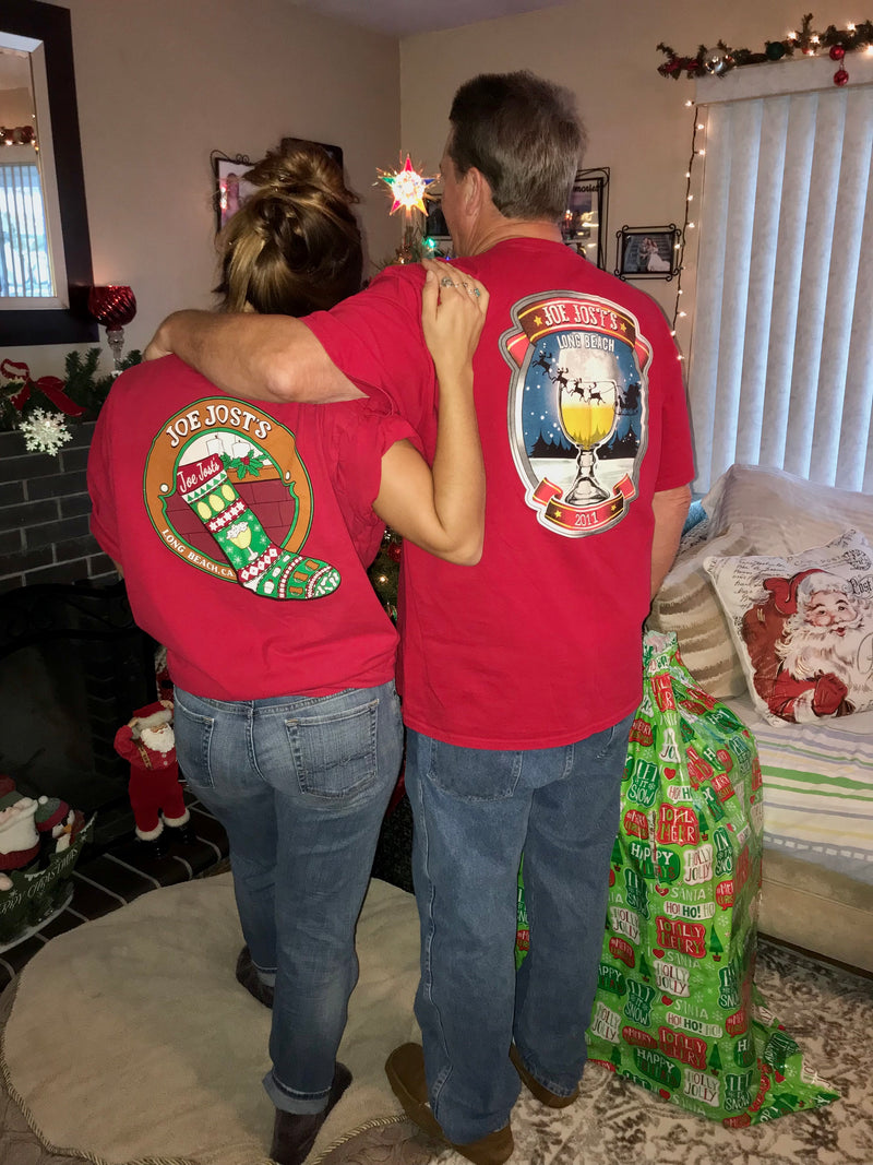 Joe Jost's shirt, Christmas at Joe's