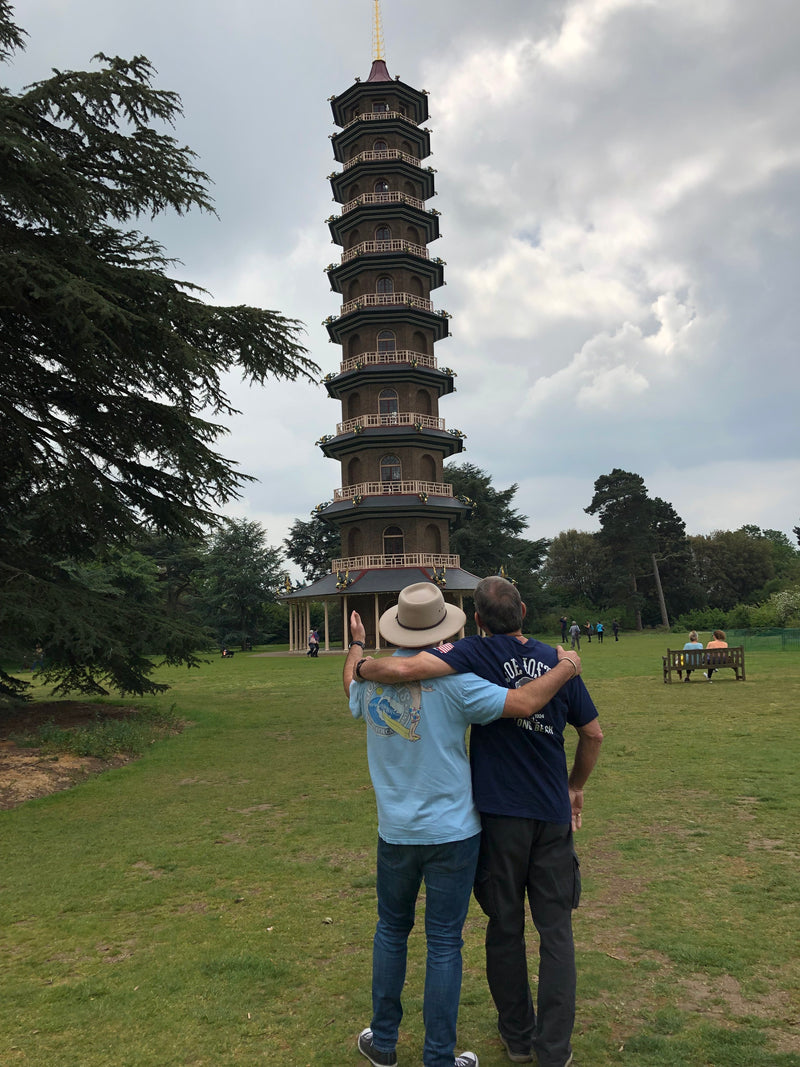 Joe Jost's shirt, Kew Gardens, London