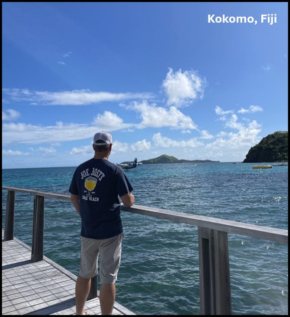 Joe Jost's shirt in Kokomo, Fiji