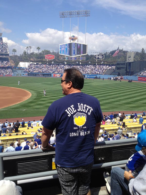 Joe Jost's shirt, Dodgers Opening Day
