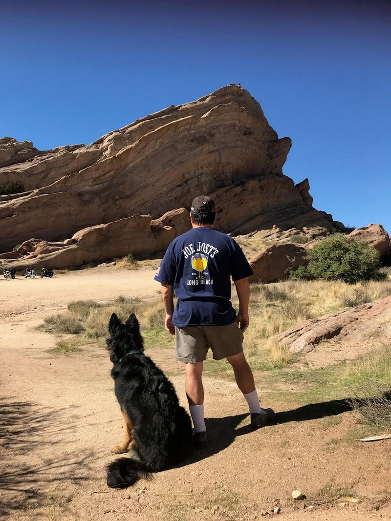 Joe Jost's shirt, Vasquez Rocks, California