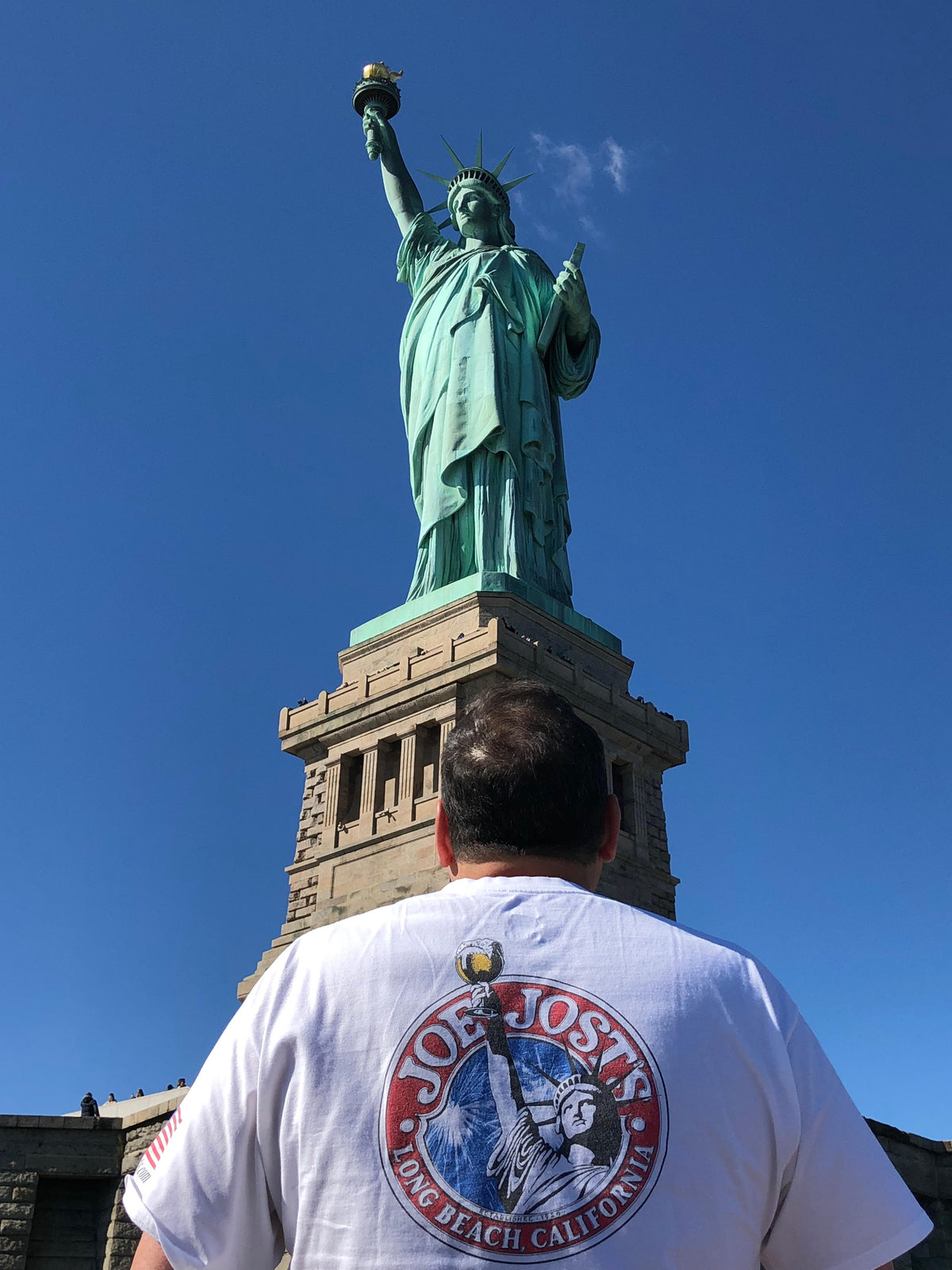 Joe Jost's shirt, around the world
