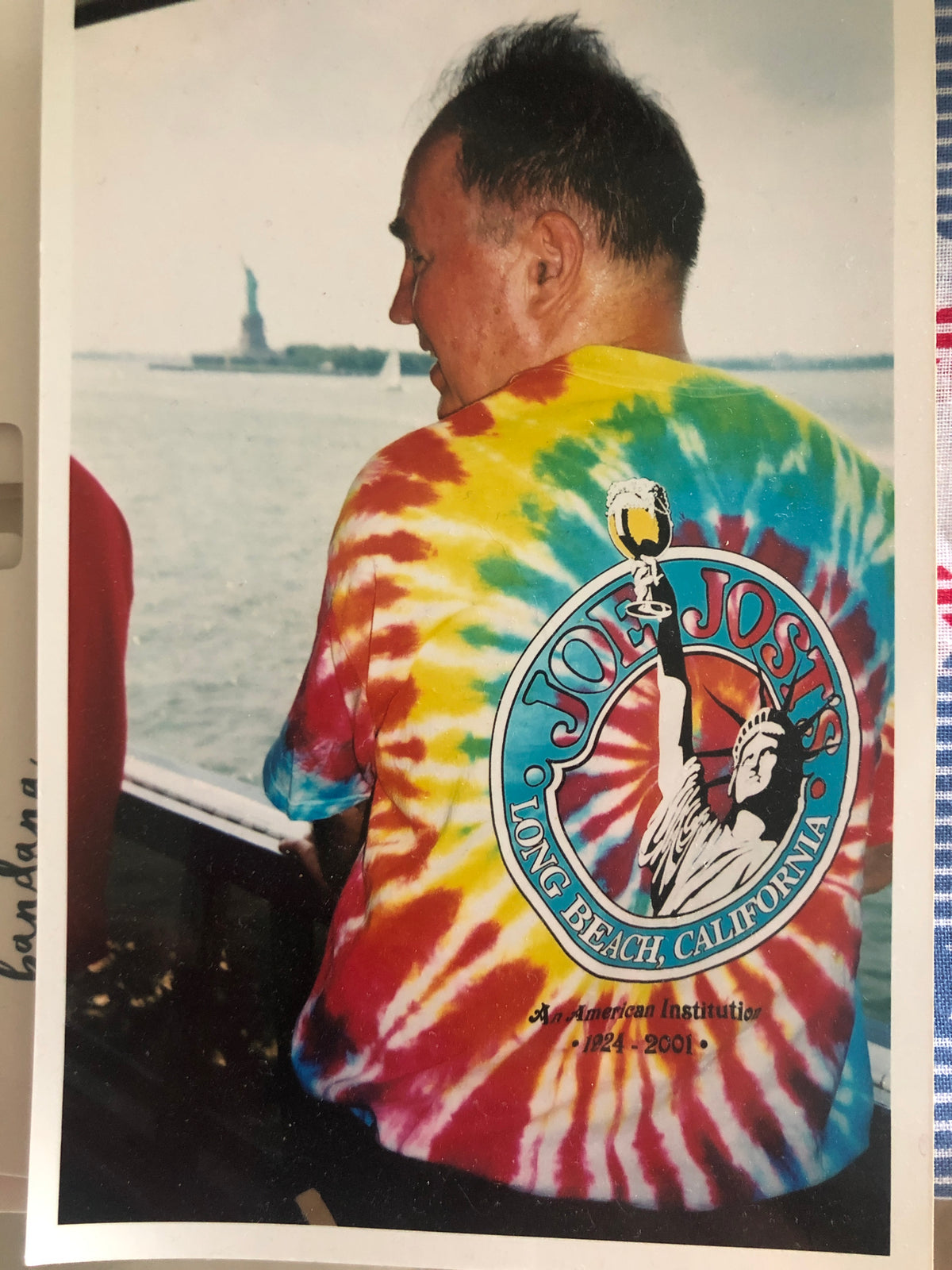 Joe Jost's shirt, around the world